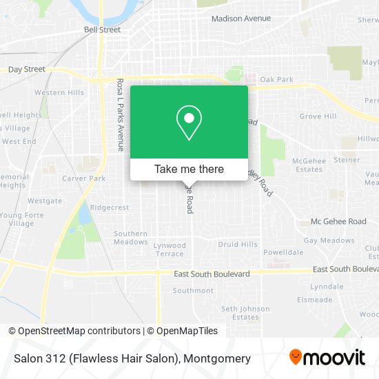 Salon 312 (Flawless Hair Salon) map