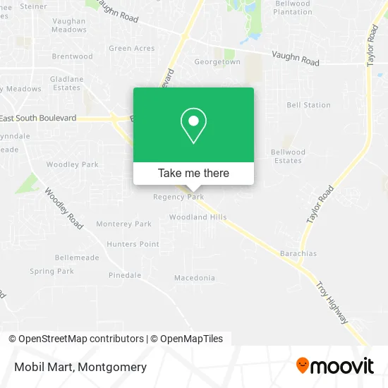 Mobil Mart map