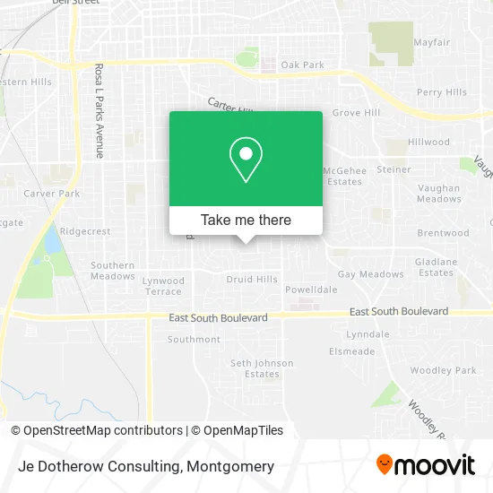 Mapa de Je Dotherow Consulting
