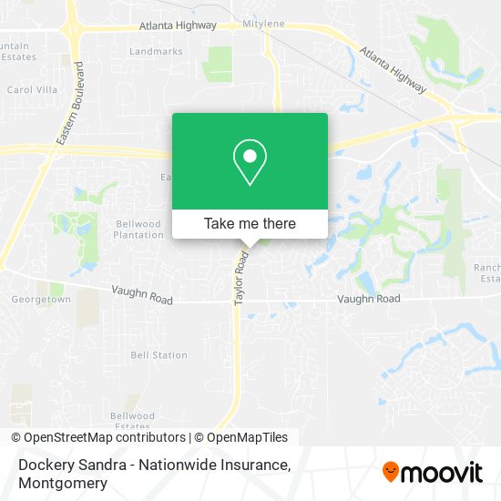 Mapa de Dockery Sandra - Nationwide Insurance