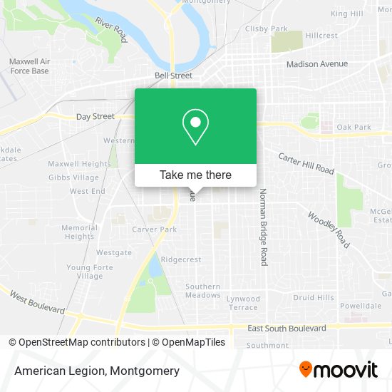 Mapa de American Legion