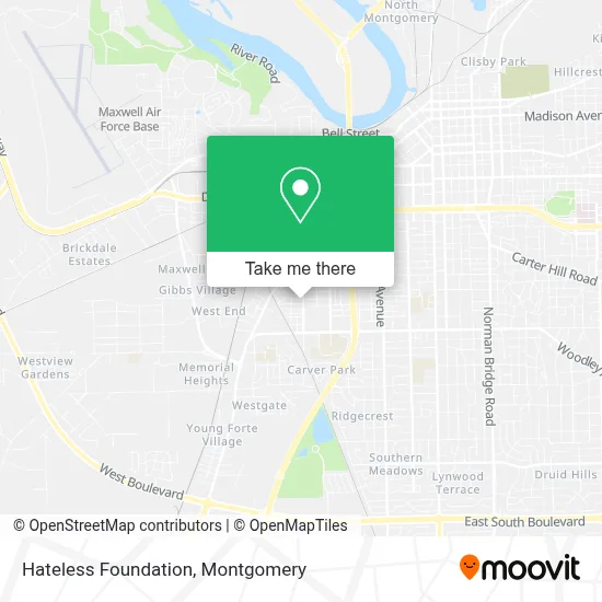 Hateless Foundation map