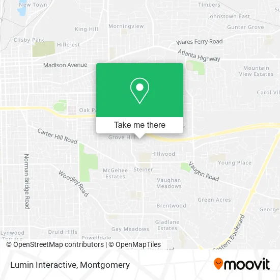 Lumin Interactive map