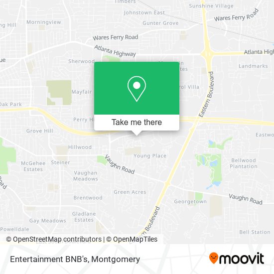 Mapa de Entertainment BNB's