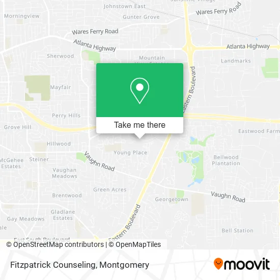 Fitzpatrick Counseling map