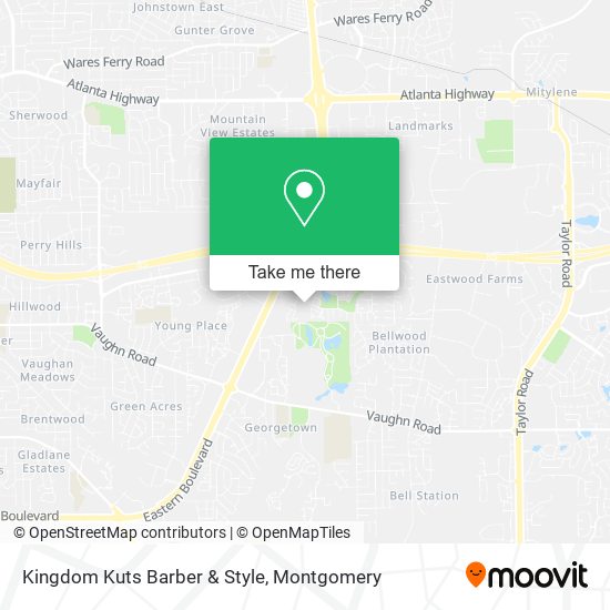 Kingdom Kuts Barber & Style map