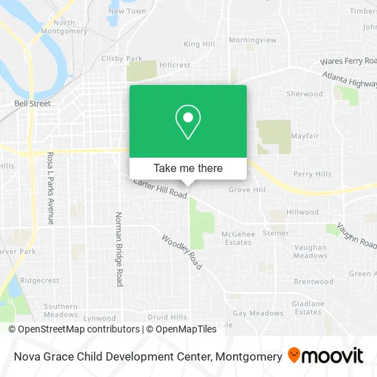 Nova Grace Child Development Center map
