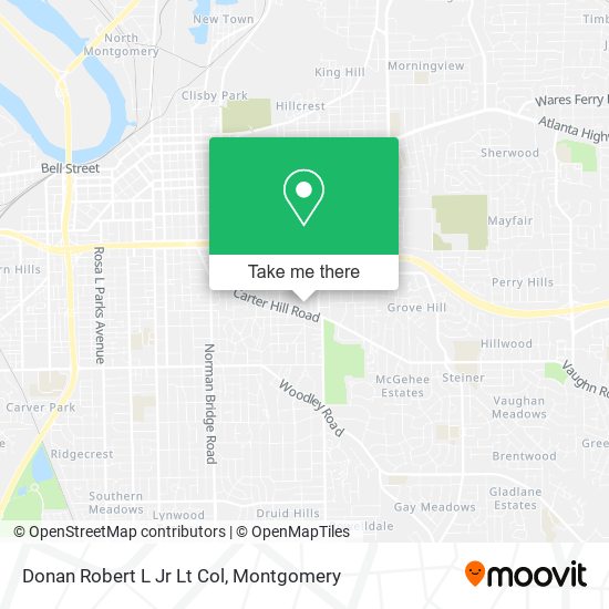 Mapa de Donan Robert L Jr Lt Col
