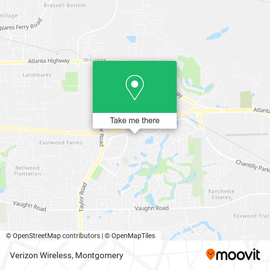 Verizon Wireless map