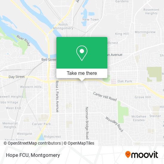 Hope FCU map