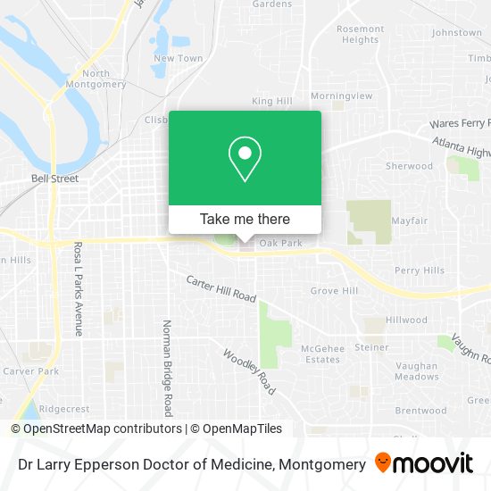 Mapa de Dr Larry Epperson Doctor of Medicine