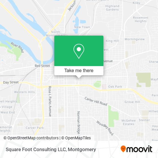 Mapa de Square Foot Consulting LLC