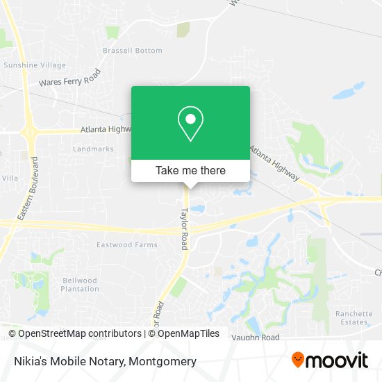 Nikia's Mobile Notary map