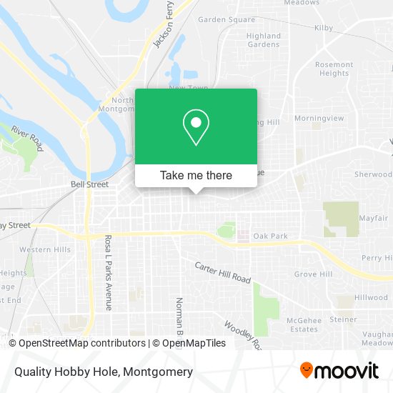 Mapa de Quality Hobby Hole