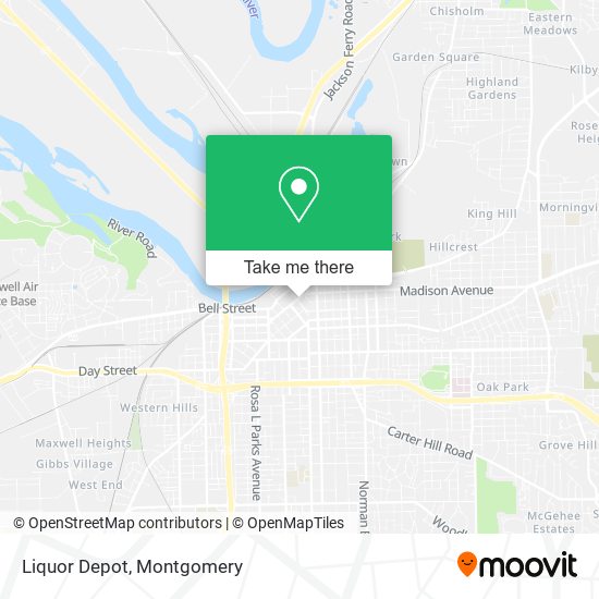 Liquor Depot map