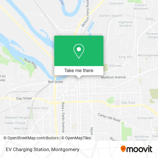 EV Charging Station map