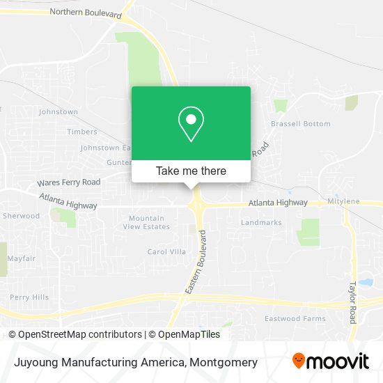Juyoung Manufacturing America map