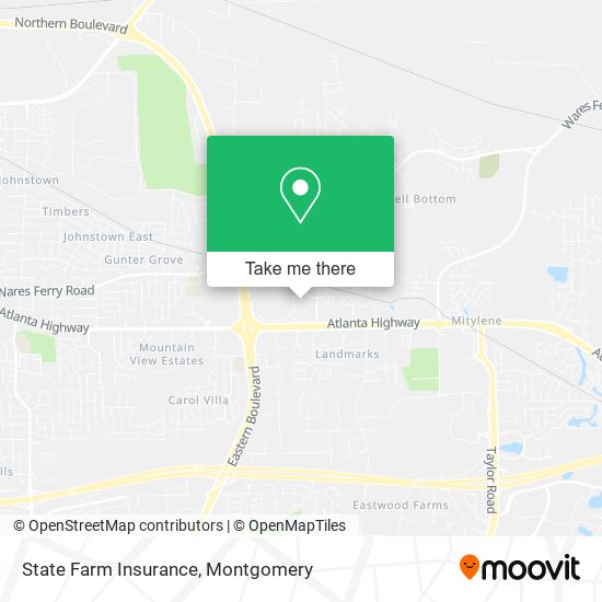 Mapa de State Farm Insurance