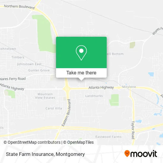 State Farm Insurance map
