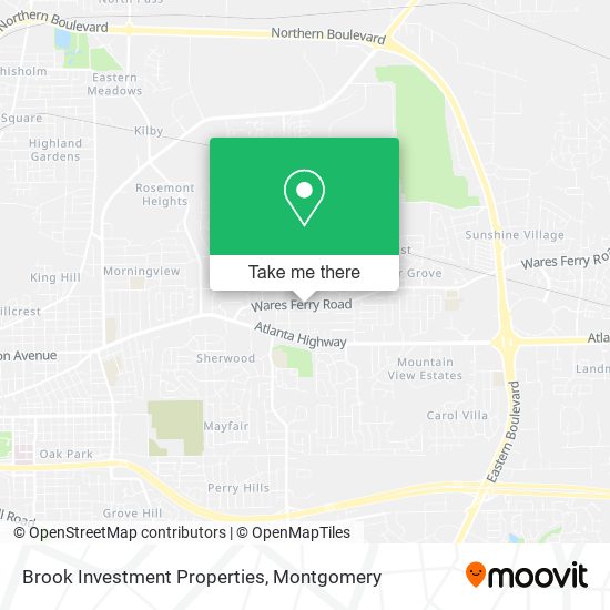 Mapa de Brook Investment Properties