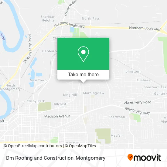 Mapa de Dm Roofing and Construction