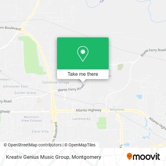 Kreativ Genius Music Group map