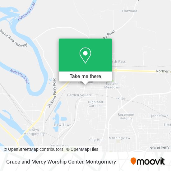 Mapa de Grace and Mercy Worship Center
