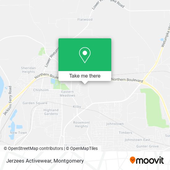 Jerzees Activewear map