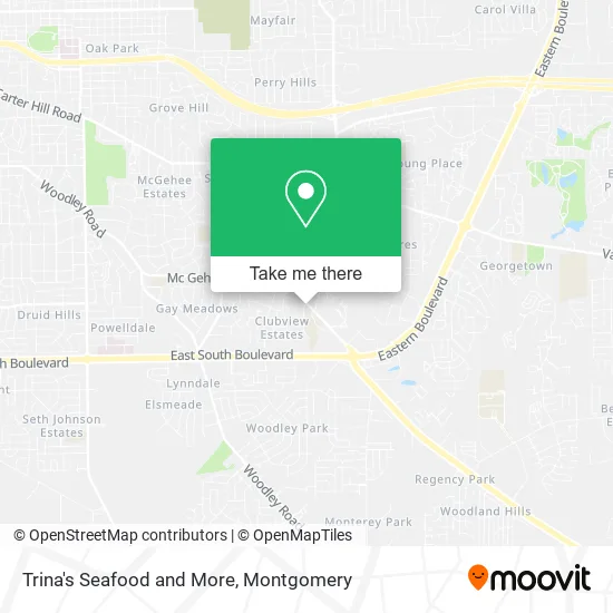 Mapa de Trina's Seafood and More