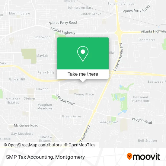 SMP Tax Accounting map