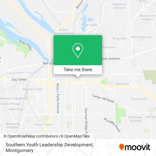 Southern Youth Leadership Development map