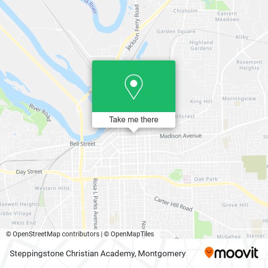 Mapa de Steppingstone Christian Academy