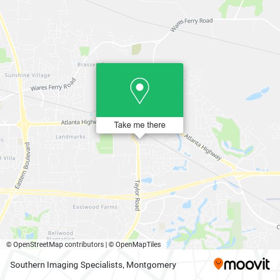 Southern Imaging Specialists map