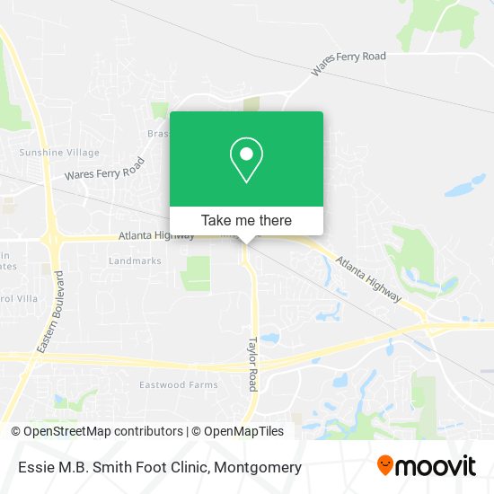 Mapa de Essie M.B. Smith Foot Clinic