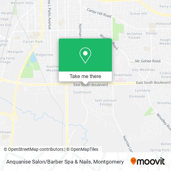 Anquanise Salon / Barber Spa & Nails map