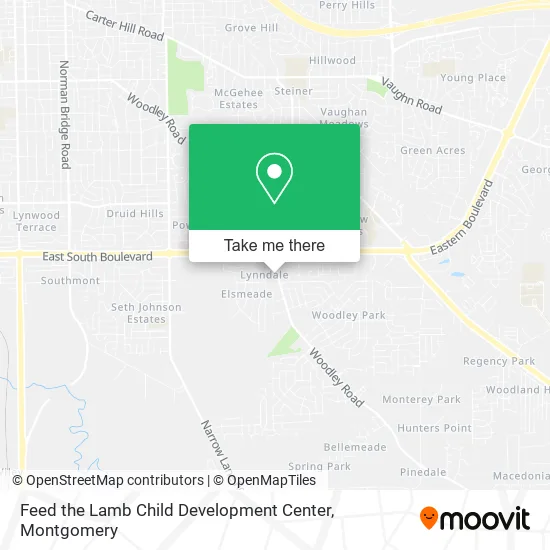 Feed the Lamb Child Development Center map