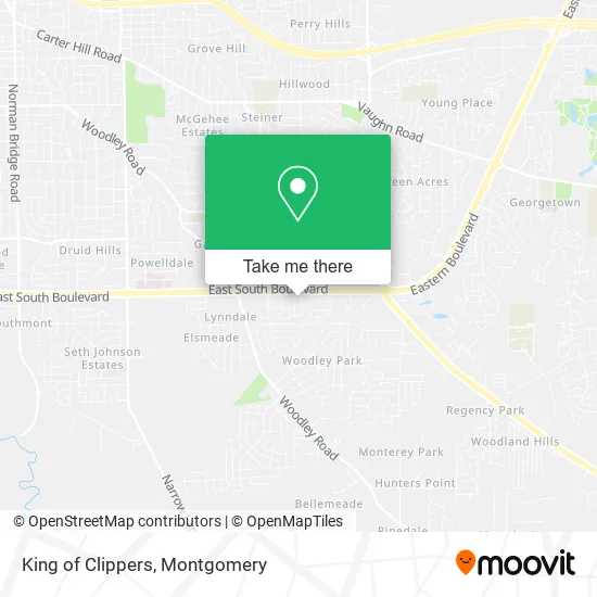 Mapa de King of Clippers