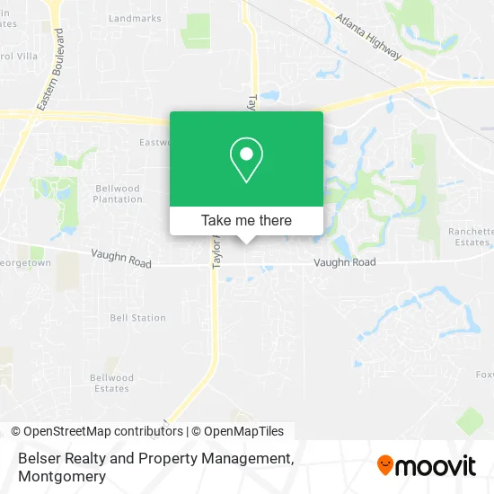Belser Realty and Property Management map