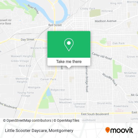 Mapa de Little Scooter Daycare