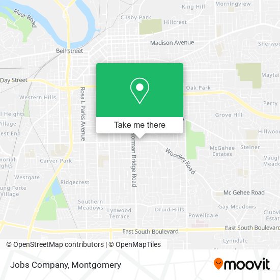 Jobs Company map