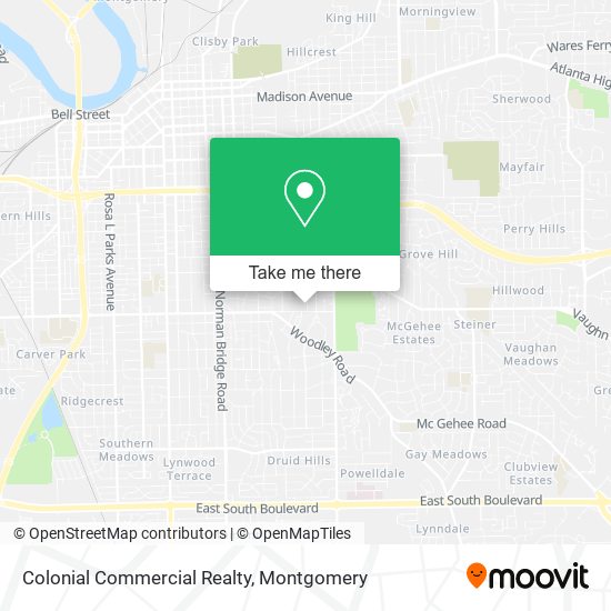 Colonial Commercial Realty map