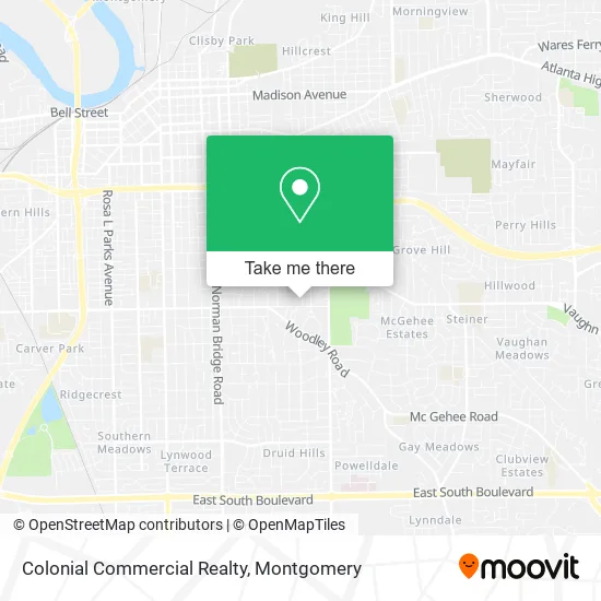 Colonial Commercial Realty map