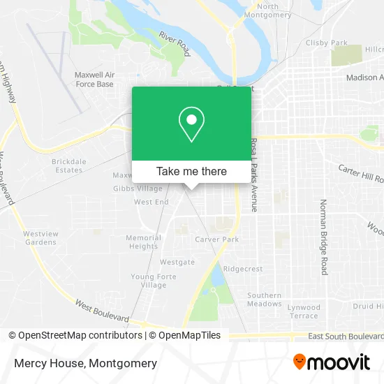 Mapa de Mercy House