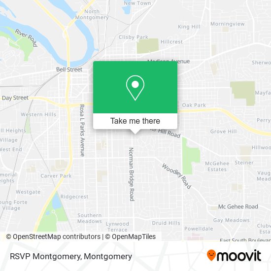 RSVP Montgomery map