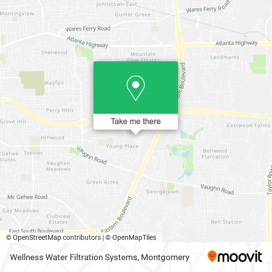 Wellness Water Filtration Systems map