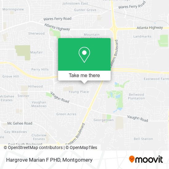 Mapa de Hargrove Marian F PHD