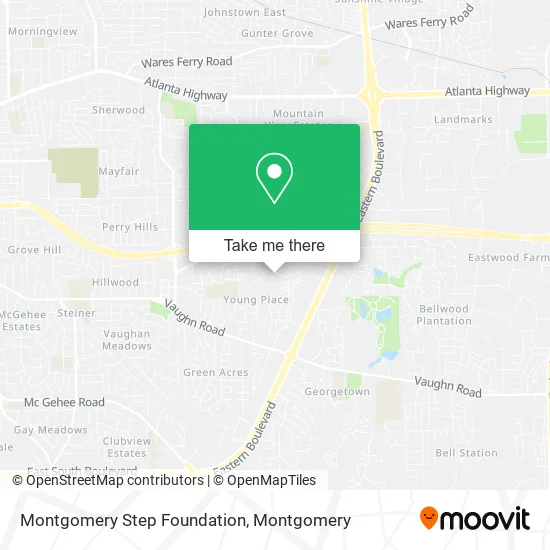 Montgomery Step Foundation map
