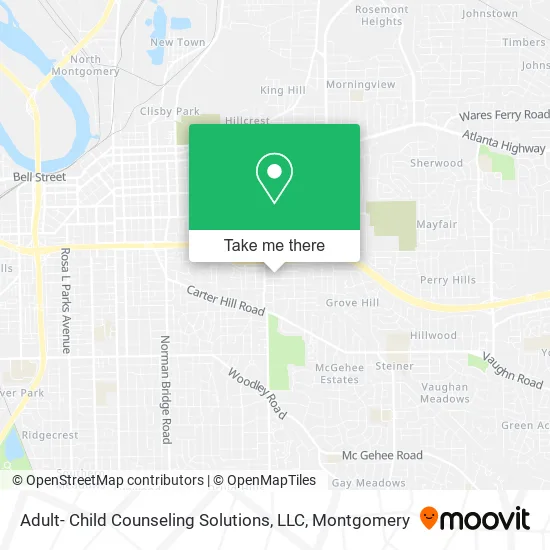 Mapa de Adult- Child Counseling Solutions, LLC