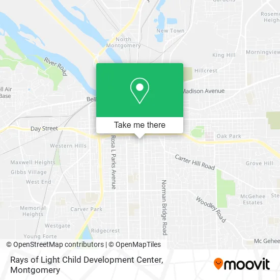 Rays of Light Child Development Center map
