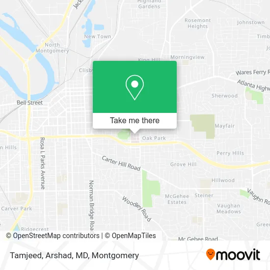 Tamjeed, Arshad, MD map